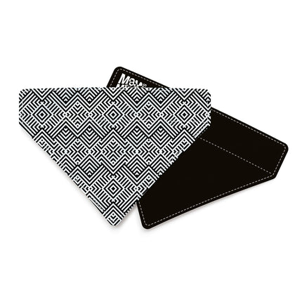 Max&Molly Reversible Bandana Mykonos - dog bandana, reversible, Greek pattern.