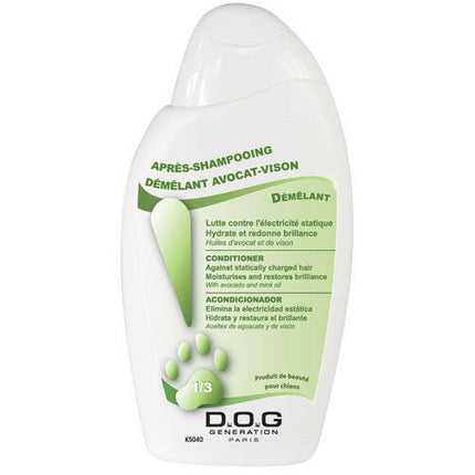 Dog Generation Avocado & Mink Oils Conditioner - conditioner for fur with avocado and mink oil.