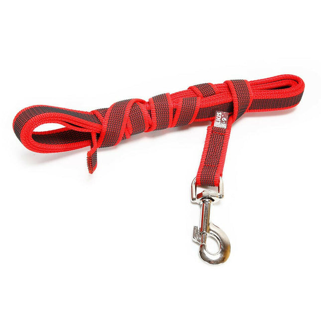 Julius K9 Supergrip Color & Gray Training Leash 1.4x300cm - Training Leash Without Handle.