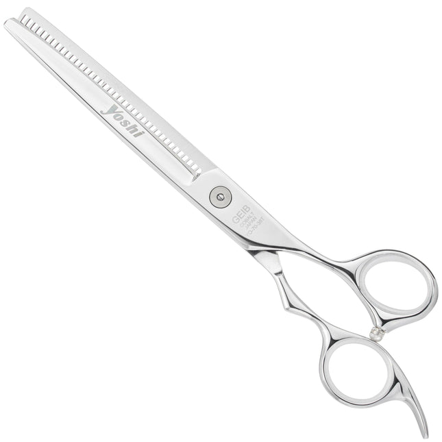 Geib Yoshi Thinner Scissors - professional single-sided thinning shears made of Japanese steel, 38 teeth.