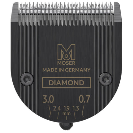Moser Diamond Blade Set - carbon-coated blade for clippers such as 1854 Arco, Bravura, Creativa, etc.