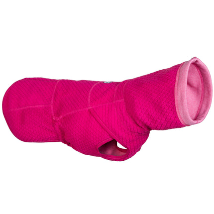 Hurtta Razzle Dazzle Midlayer Beetroot - Reversible Fleece for Dogs.