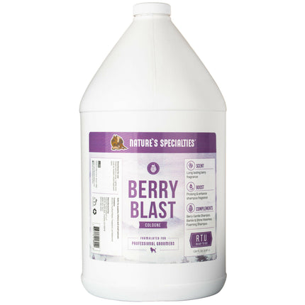 Nature's Specialties Foo Foo Berry Blast Cologne - fragrance water for dogs and cats, berry scent.