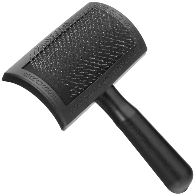 Kw Oscar Frank DeLux Soft Slicker - large poodle brush for delicate fur.