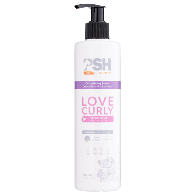 PSH Pro Love Curly - cream for curly fur of dogs and cats, defines and holds curls.