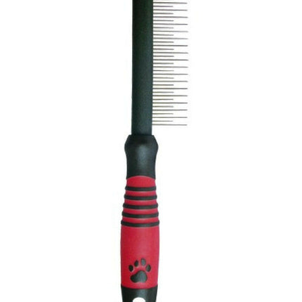 Ideal Dog plastic comb, mixed tooth length.