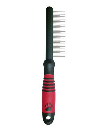 Ideal Dog plastic comb, mixed tooth length.