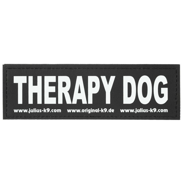 Julius - K9 Therapy Dog Patch 2pcs - Velcro for Julius K9 Harnesses.