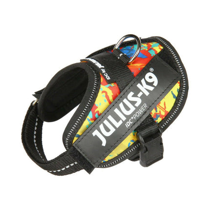 Julius - K9 IDC Powerharness Crazy - high-quality harness, dog harness, crazy pattern.