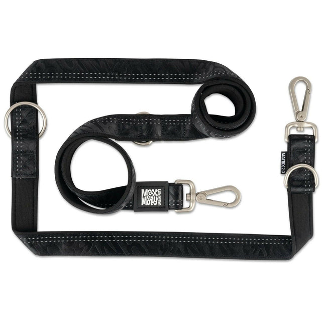 Max&Molly Multi-Function Leash Matrix 2.0 - Adjustable Reflective Dog Leash.