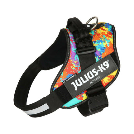 Julius - K9 IDC Powerharness Crazy - high-quality harness, dog harness, crazy pattern.
