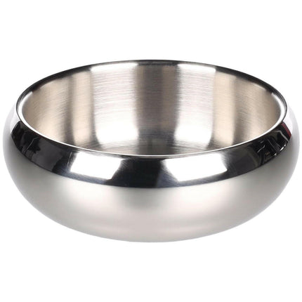 Flamingo Muna Inox Bowl - stainless steel bowl for dogs and cats, with double wall.