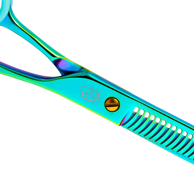 P&W Hulk Chunkers Scissors - single-sided thinning shears, 34 teeth.