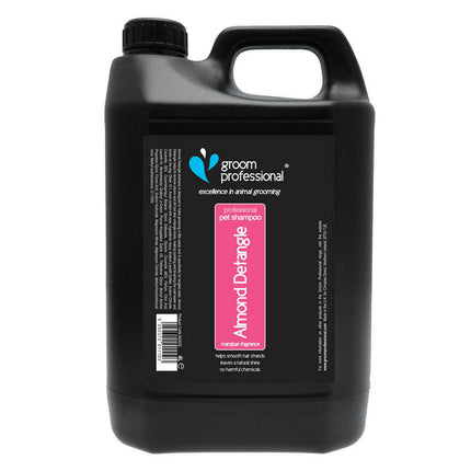 Groom Professional Almond Detangle Shampoo - almond shampoo for dogs that facilitates detangling, concentrate 1:10.