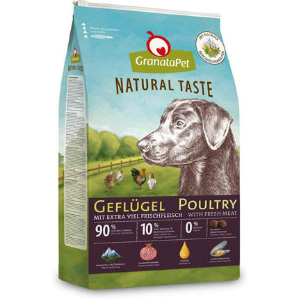 GranataPet Natural Taste Poultry - grain-free dog food with poultry.