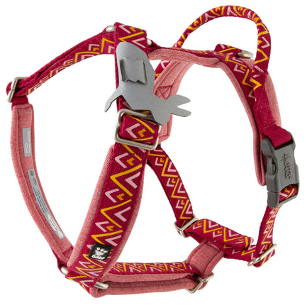 Hurtta Razzle - Dazzle Y - Harness Beetroot - adjustable guard harness for dogs - 35 - 45cm.