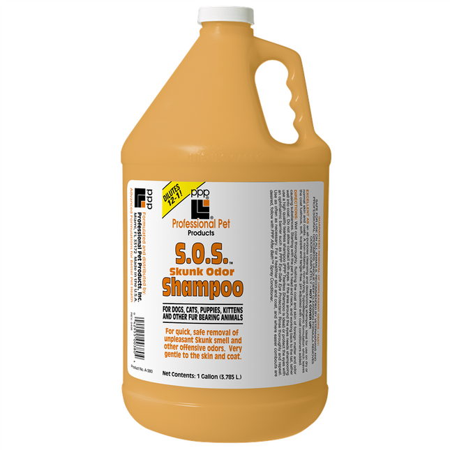PPP Skunk Odor Shampoo - strong deodorizing shampoo for dogs and cats, concentrate 1:12.