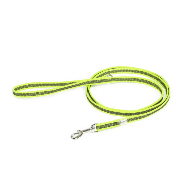Julius K9 Color&Gray Supergrip Leash D-ring with Handle 1.4x180cm - Non-slip Dog Leash with D-ring.