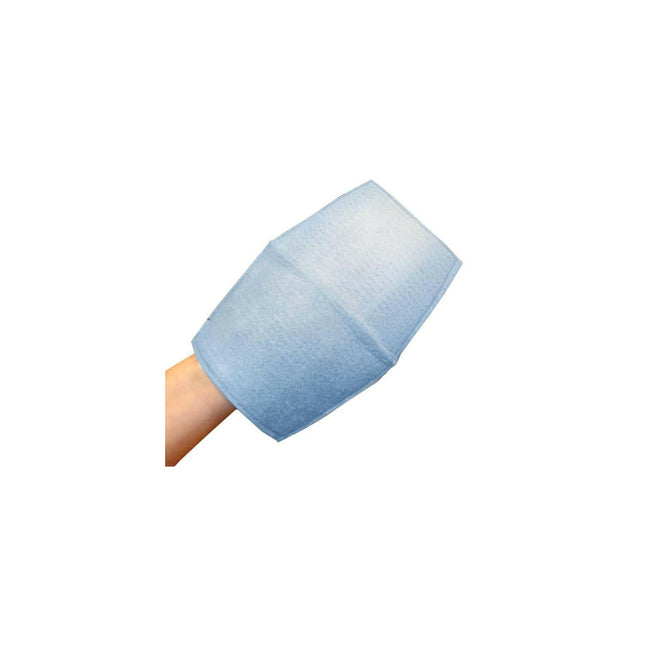 Flamingo Cat Washing Glove - waterless washing glove infused with balm for cat grooming.