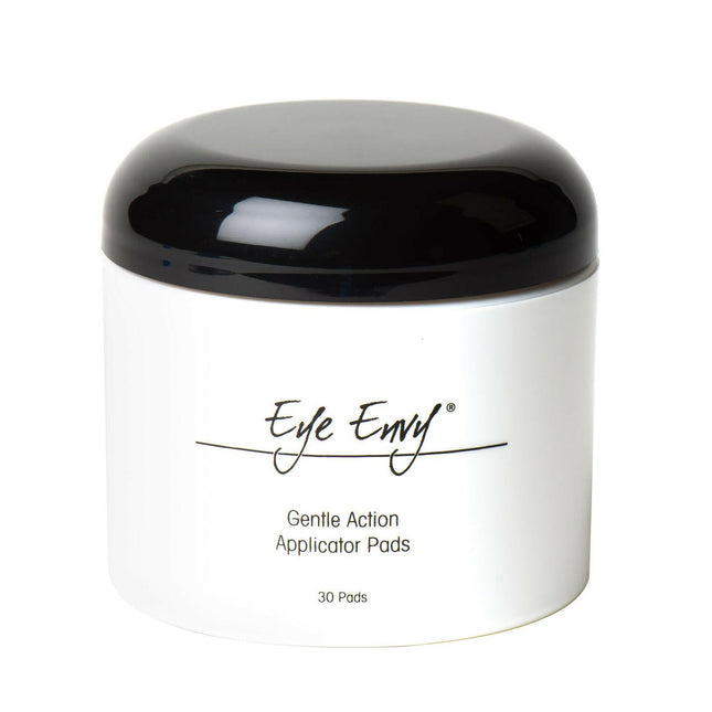 Eye Envy Applicator Pads Jar 30pcs - gentle pads for cleaning around the eyes, lint-free.