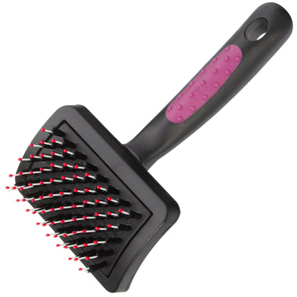 KW Smart Hedgehog Brush - nylon brush with two types of bristles.