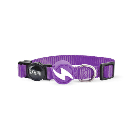 Dashi Solid Cat Collar - nylon cat collar, vibrant colors.