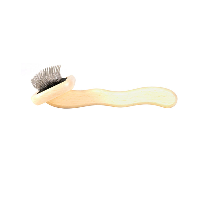 Chris Christensen Karben Slicker Small - small slicker brush for dogs and cats.