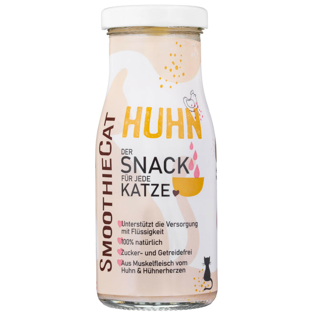 SmoothieCat Chicken - smoothie for cats, chicken with vegetables.