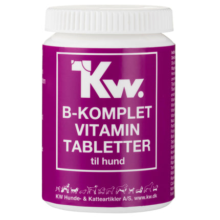 KW B - Complete Vitamin Tablets 100ct. - B vitamin complex for dogs.