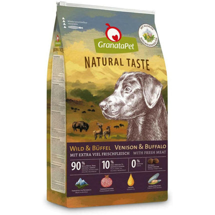 GranataPet Natural Taste Venison & Buffalo - grain-free dog food, venison and buffalo.
