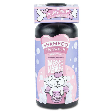 Max&Molly Fluf'n Buff Sensitive Shampoo - gentle shampoo for sensitive dog skin.