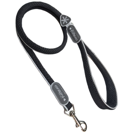 Coralpina Cinquetorri Leash Dark - lightweight mesh leash for dogs