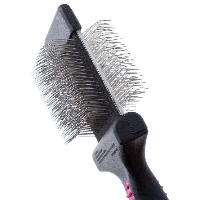 KW Smart Flexible Brush - double-sided, flexible brush for dogs and cats.
