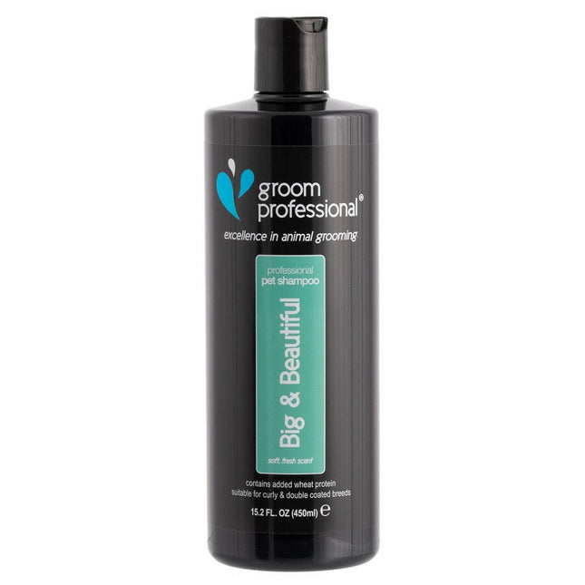 Groom Professional Big & Beautiful Volumizing Shampoo - shampoo for thick, woolly, and double-coated fur, concentrate 1:12.
