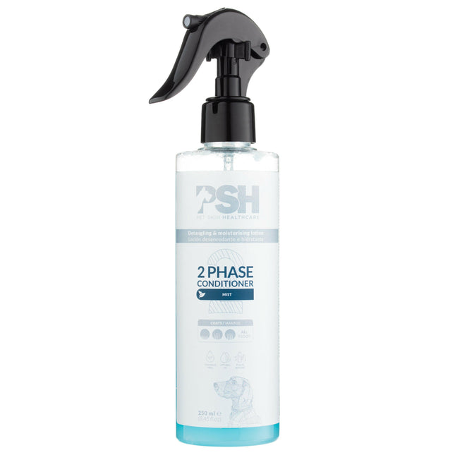 PSH Two Phase Mist - instant two-phase conditioner that makes it easier to detangle fur.