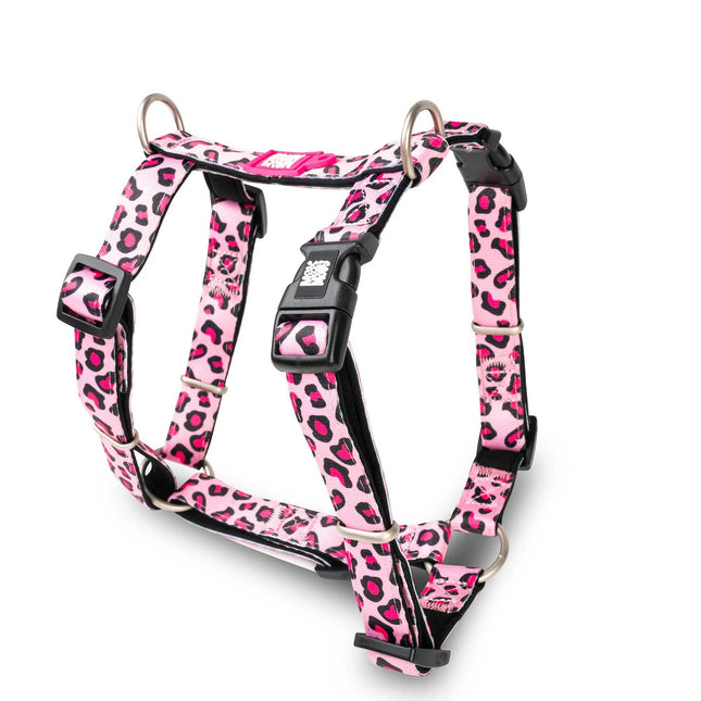 Max&Molly H - Leopard Harness - colorful adjustable harness for dogs and puppies.