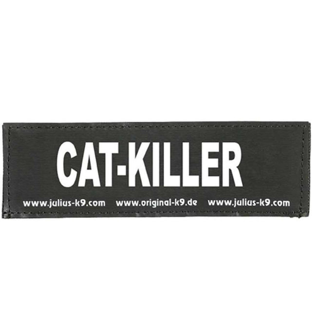 Julius K9 Cat Killer Patch 2pcs - patches for Julius harnesses, with Velcro.