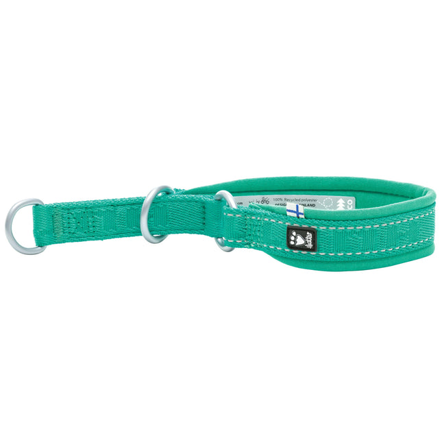 Hurtta Casual Half Choke Collar Eco Peacock - half choke collar for dogs, made from recycled materials - 40 - 50.