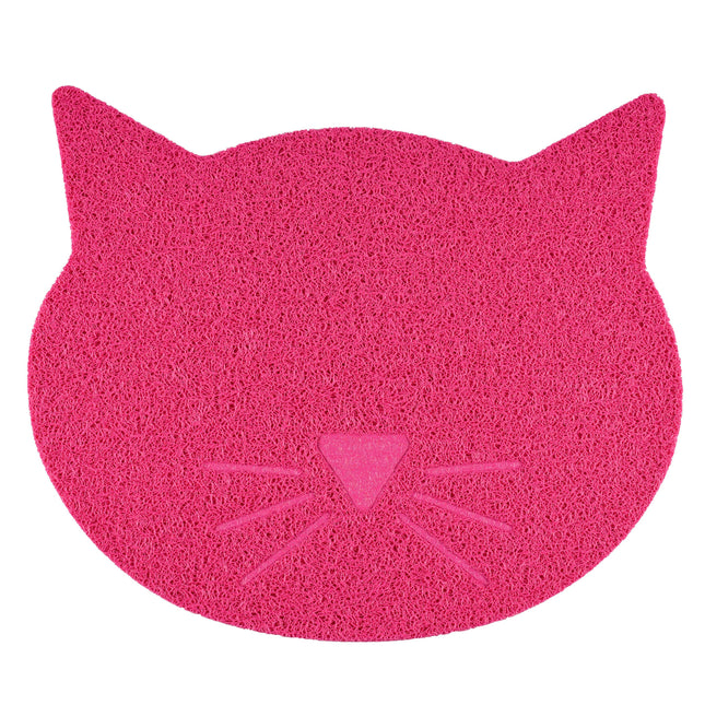 Blovi Non-Slip Cat Bowl Mat - anti-slip mat for cat bowls and litter boxes.