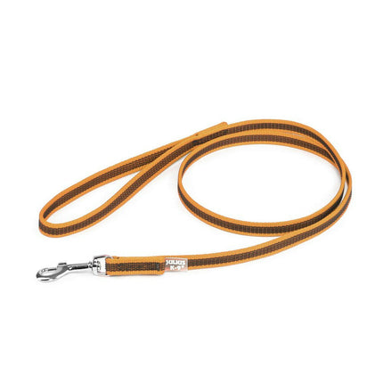 Julius K9 Color & Gray Supergrip Leash With Handle Orange - non-slip dog leash, orange.