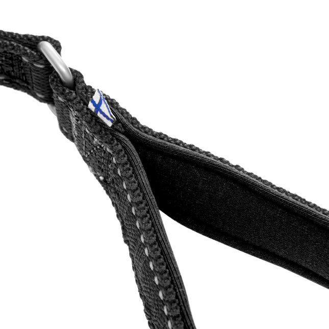 Hurtta Casual Reflective Leash Eco Raven - dog leash, perfect for everyday use made from recycled materials.