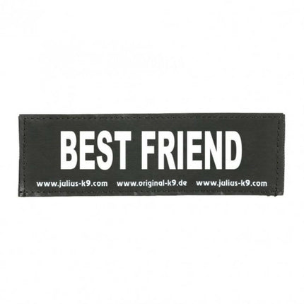 Julius K9 Best Friend Patch 2pcs - patches for Julius harnesses, with Velcro.