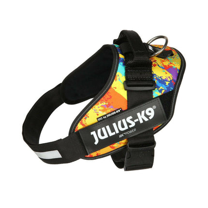 Julius - K9 IDC Powerharness Crazy - high-quality harness, dog harness, crazy pattern.