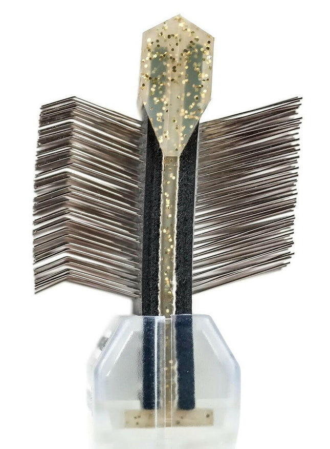 ActiVet Diamond Super Soft Brush - extra soft, double-sided, flexible brush for long, silky hair, bent + straight pins - small 4.