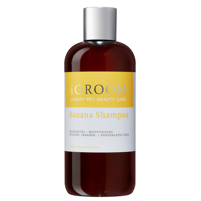 IGroom Banana Shampoo - nourishing - moisturizing shampoo for dogs and cats, concentrate 1:8.