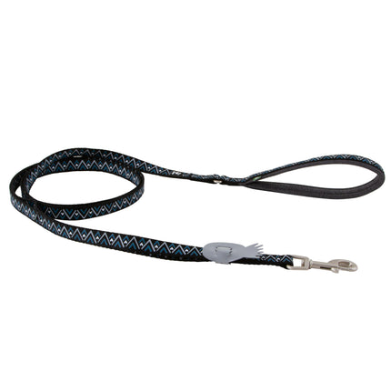 Hurtta Razzle Dazzle Standard Leash 180cmx15mm - dog leash with a soft padded handle.