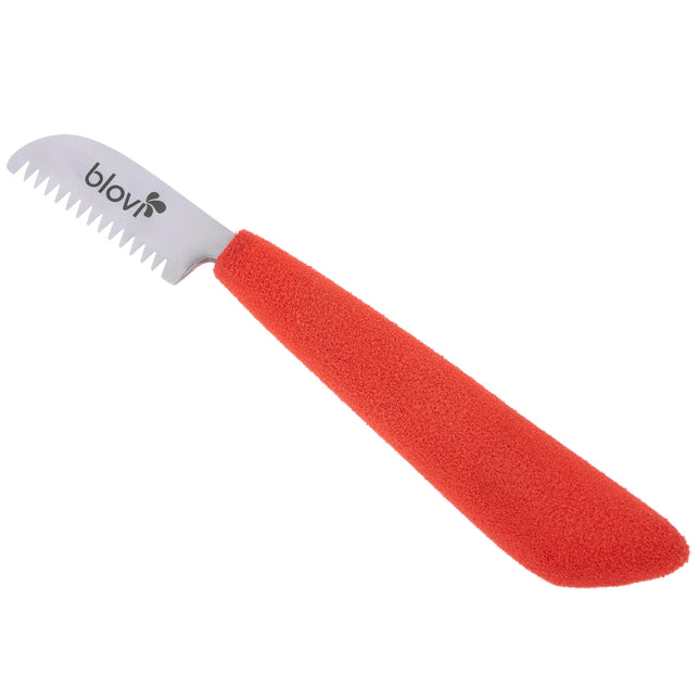 Blovi Professional Stripping Knife - professional trimmer with a comfortable foam handle, Japanese steel.