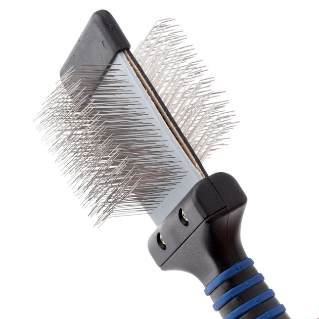 Show Tech Twin Flex Slicker Brush for Detangling Mats