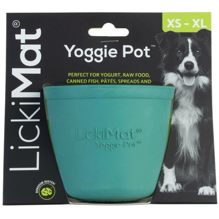 LickiMat Yoggie Pot - licking toy for dogs, cup with nubs.