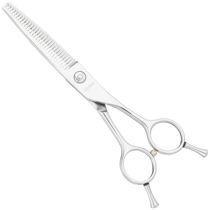 Geib Gator Double Thinning Scissors - Double-sided thinning shears made of Japanese stainless steel, 30 teeth.